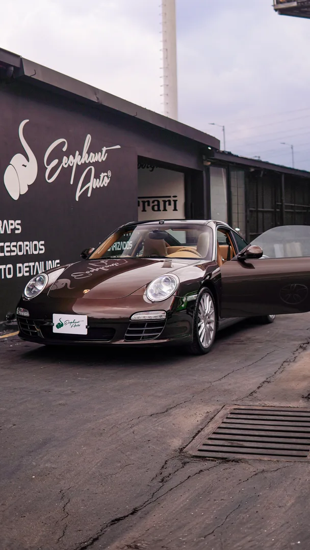 Recubrimiento cer&aacute;mico Porsche Targa Ecophant Auto 2